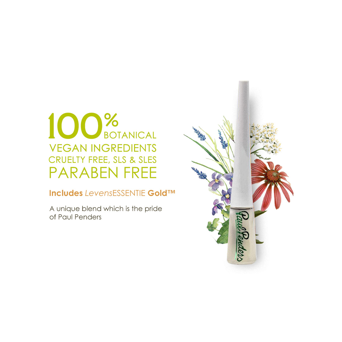 Paul Penders Growth Serum For Natural Luscious Lashes | Formula For Longer & Thicker Lashes 5ml